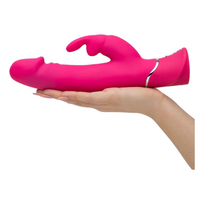 Vibrator Realistic Dual Density Happy Rabbit Pink