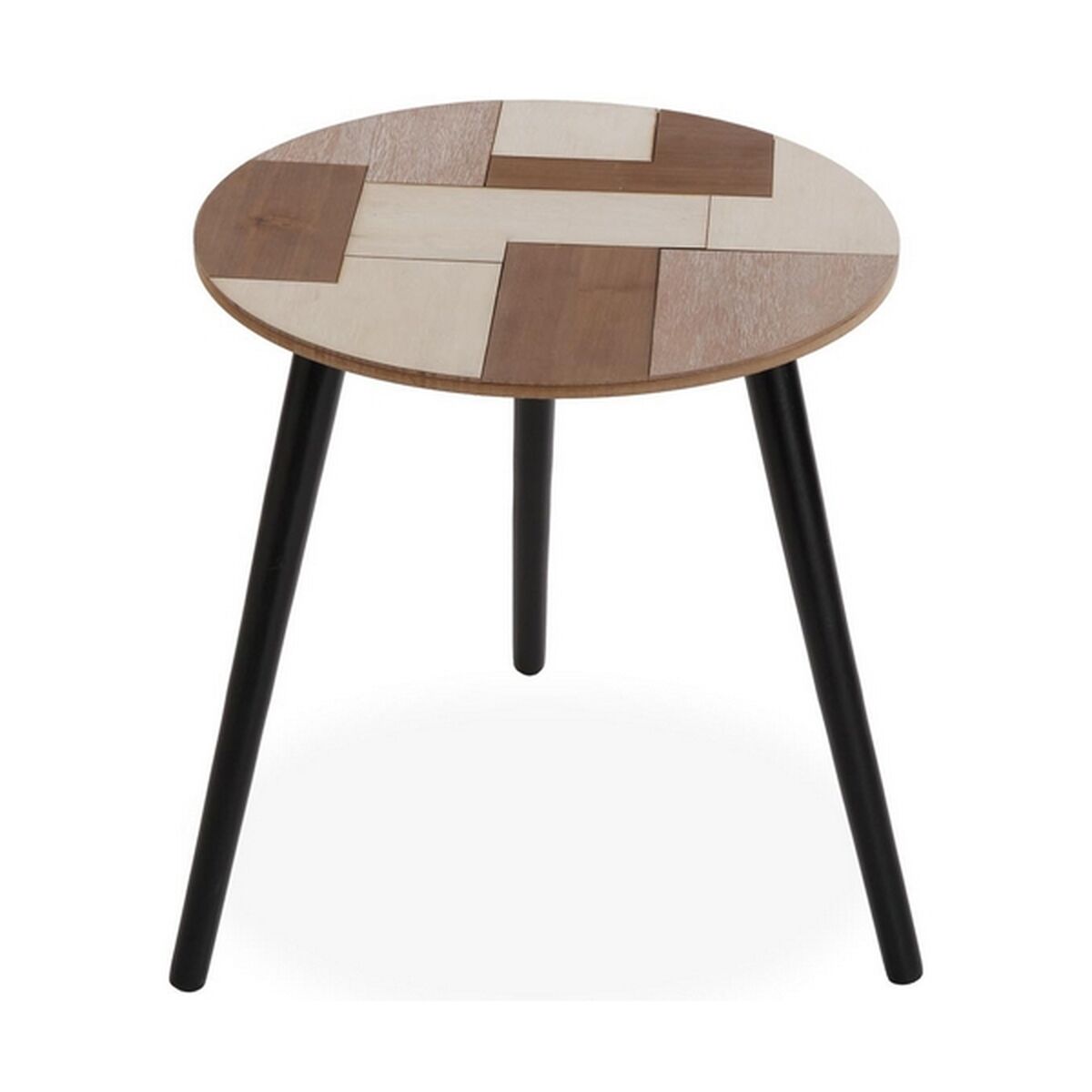 Side table Versa Metal Wood (44 x 50 x 44 cm)