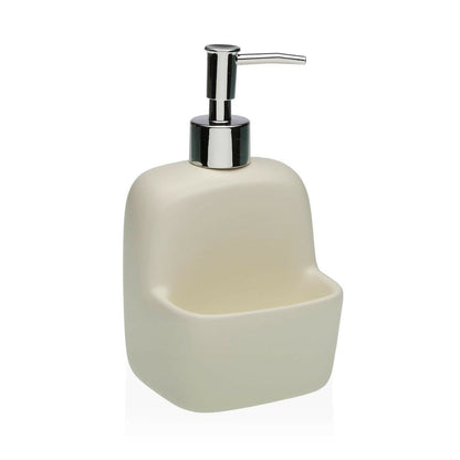 Soap Dispenser Versa Beige Ceramic
