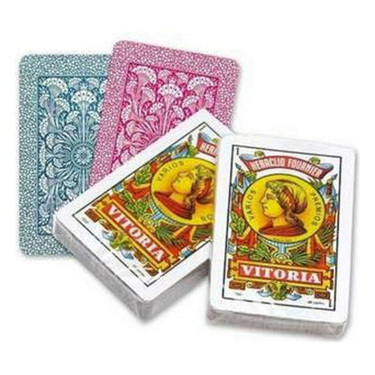 Pack of Spanish Playing Cards (50 Cards) Fournier 10023362 Nº 12 Cardboard - Bathrooms Direct IE