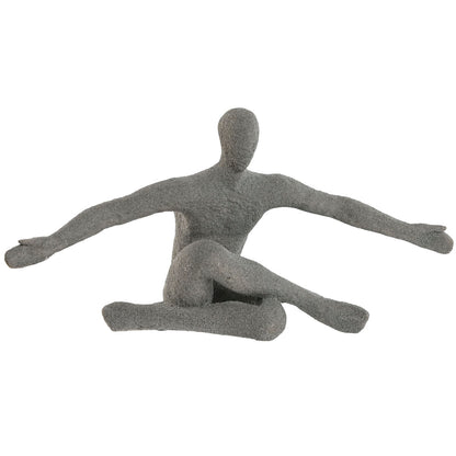 Decorative Figure Home ESPRIT Grey 57 x 19,5 x 26,8 cm