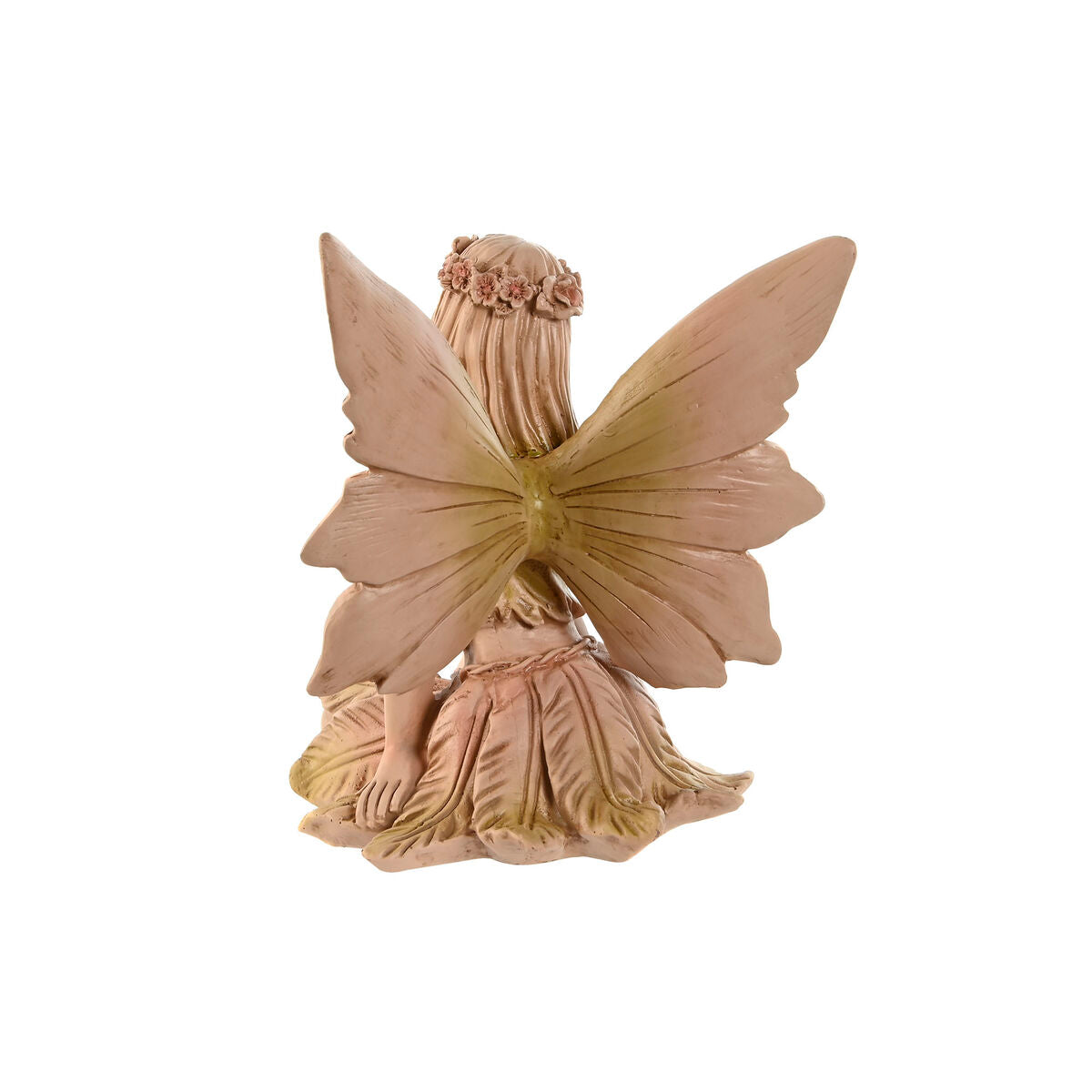 Decorative Figure Home ESPRIT Brown Fairy 22,5 x 20 x 23 cm (2 Units)