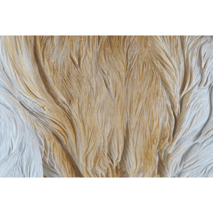 Decorative Figure Home ESPRIT White Brown Dog 41 x 22 x 30 cm