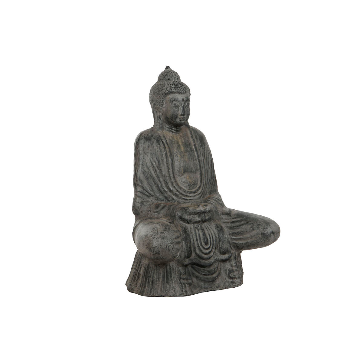 Decorative Figure Home ESPRIT Grey Buddha 67 x 50 x 95 cm