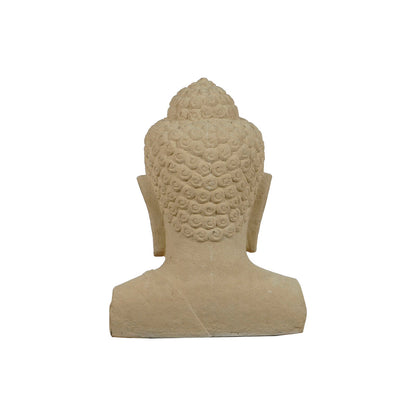 Decorative Figure Home ESPRIT Beige Buddha 53 x 34 x 70 cm