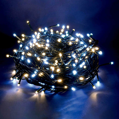 Wreath of LED Lights 5 m White 3,6 W Christmas