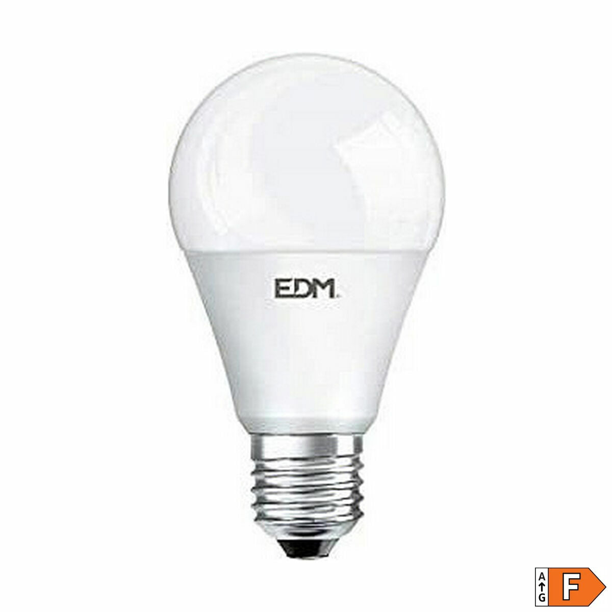 LED lamp EDM F 17 W E27 1800 Lm Ø 6,5 x 12,5 cm (3200 K)