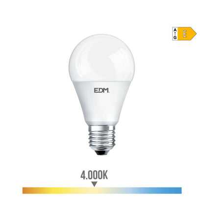 LED lamp EDM E 17 W E27 1800 Lm Ø 6,5 x 12,5 cm (4000 K)