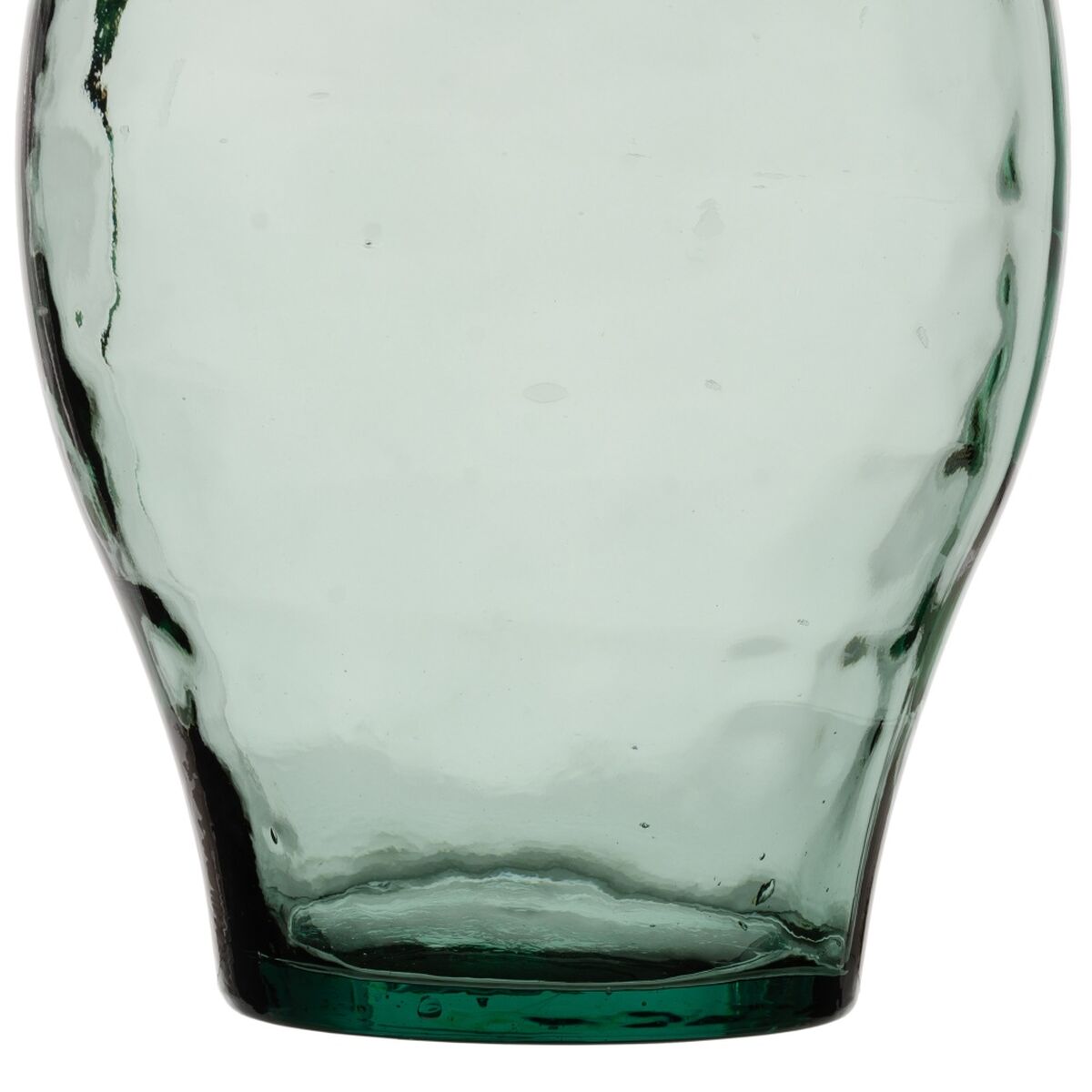 Vase recycled glass Green 28 x 28 x 60 cm