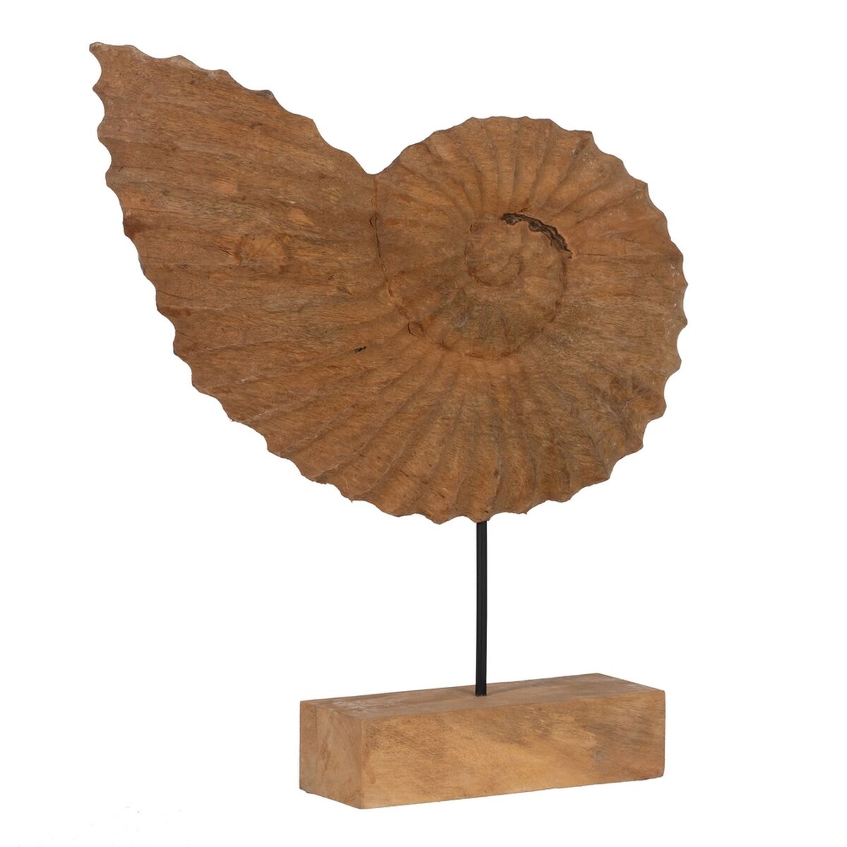 Sculpture Snail Beige 49,5 x 9 x 53,5 cm
