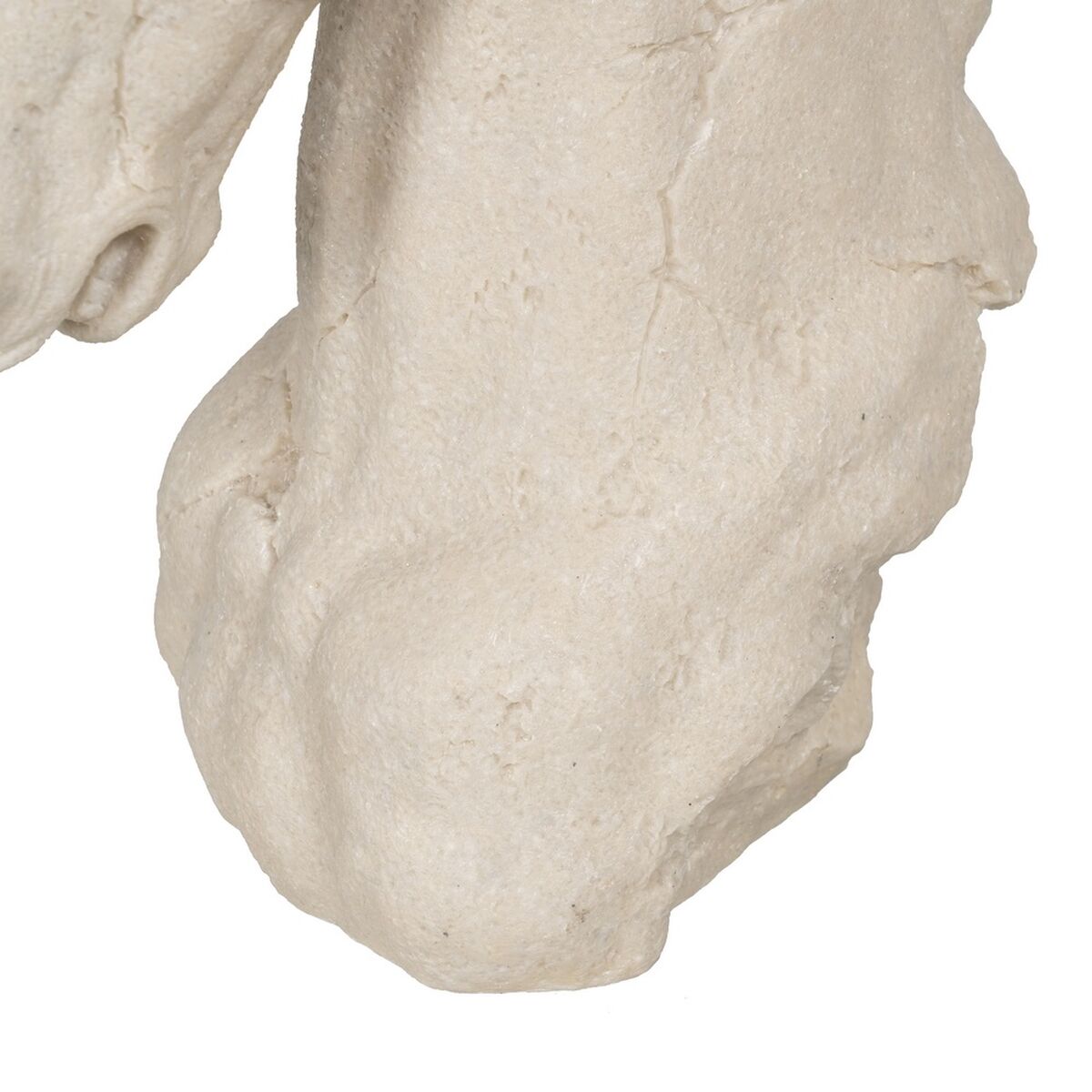 Decorative Figure Cream Horse 27 x 17,5 x 39,5 cm