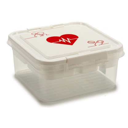 First Aid Kit Plastic 5 L 24,5 x 11,5 x 26 cm (12 Units)