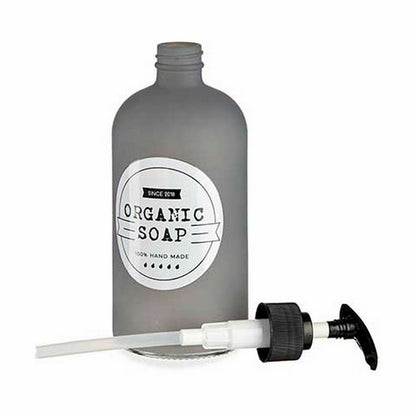 Soap Dispenser Grey Glass polypropylene 480 ml (24 Units)