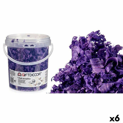 Decorative Shavings 1,4 L Lilac (6 Units)