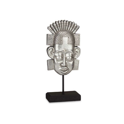 Decorative Figure Indian Man Silver 17,5 x 36 x 10,5 cm (4 Units)