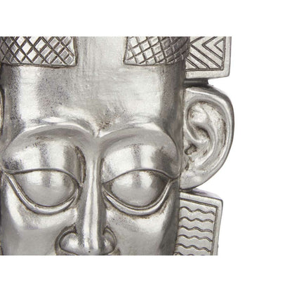 Decorative Figure Indian Man Silver 17,5 x 36 x 10,5 cm (4 Units)