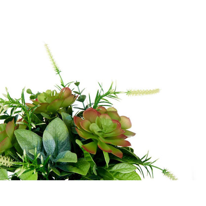 Decorative Plant Wineglass Plastic 25 x 36 x 25 cm (4 Units)