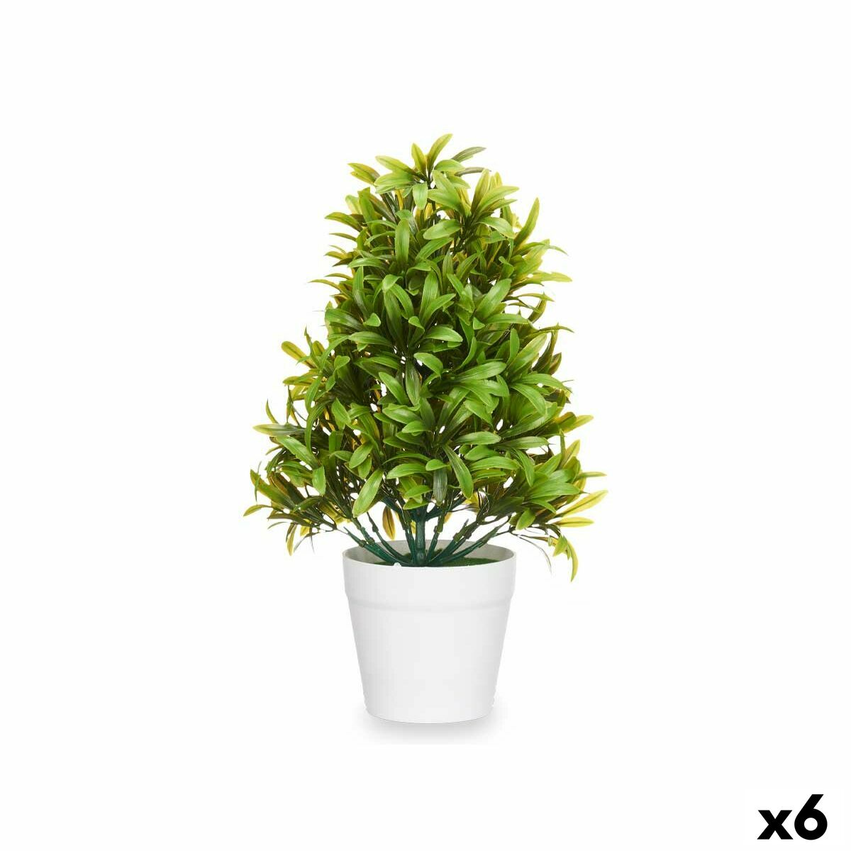 Decorative Plant Plastic 18 x 35 x 16 cm (6 Units)